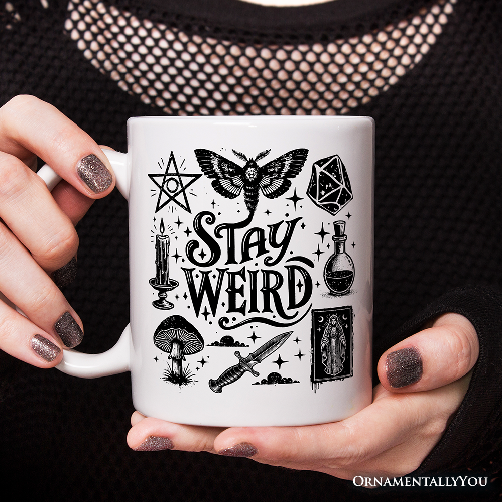 Stay Weird Witchy Vibes Mug