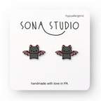 Bat Earrings