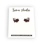 Skunk Earrings