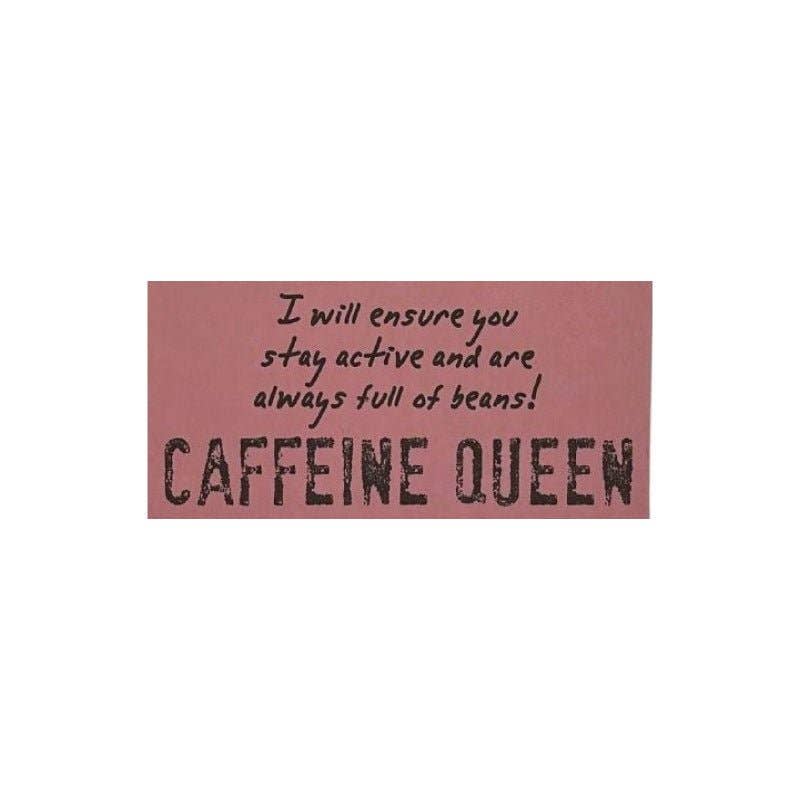 Caffeine Queen Keychain