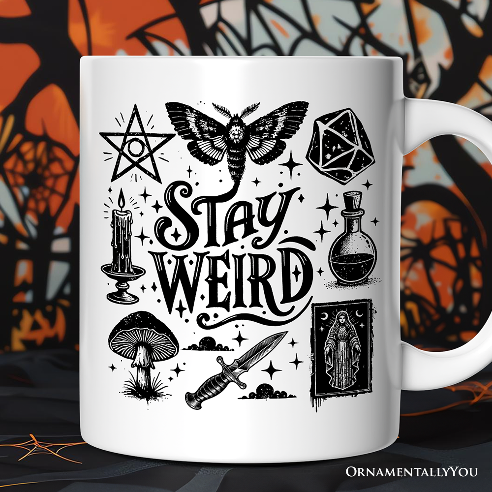 Stay Weird Witchy Vibes Mug