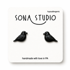 Crow Earrings