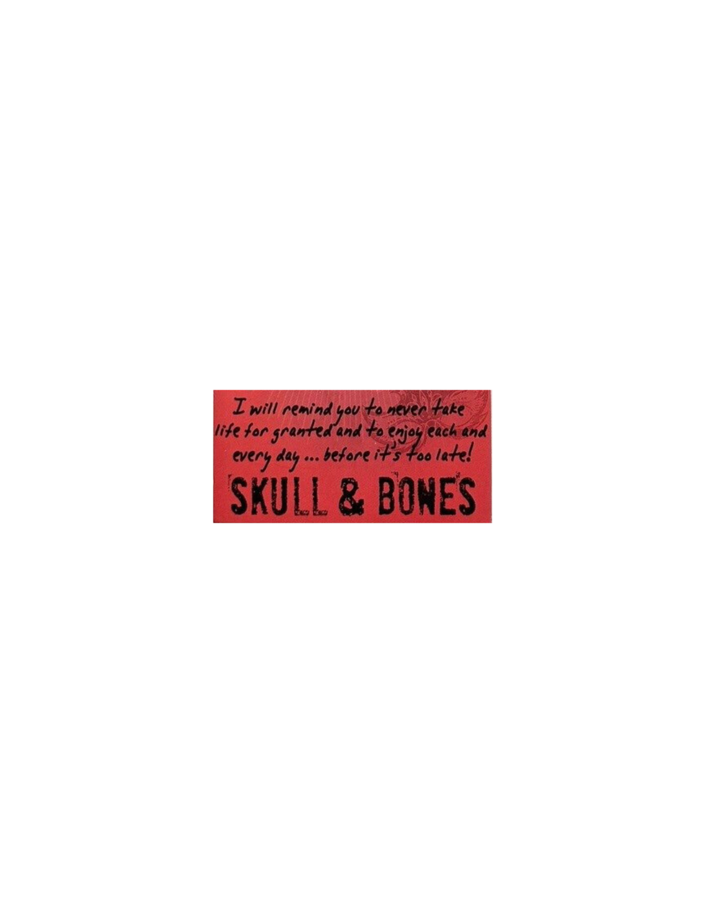 Skull & Bones Keychain