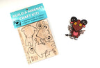 DIY Jersey Devil Cryptid Magnet Kit