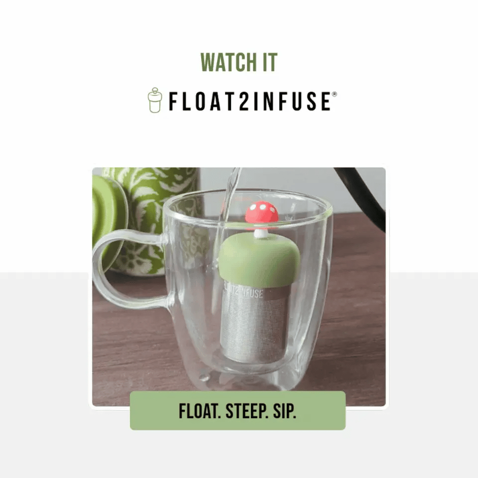 Bad Example Raccoon  Floating Tea Infuser