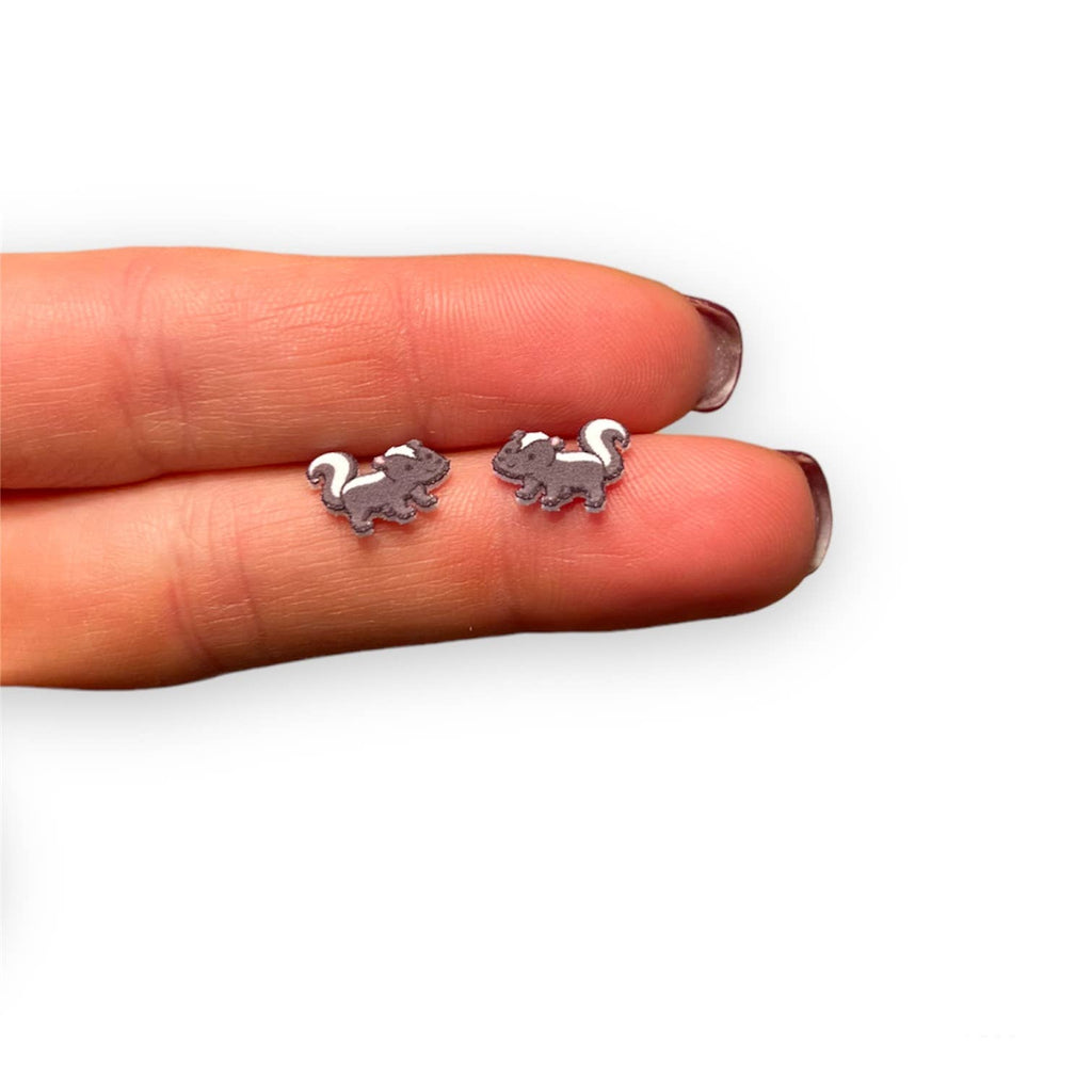 Skunk Earrings