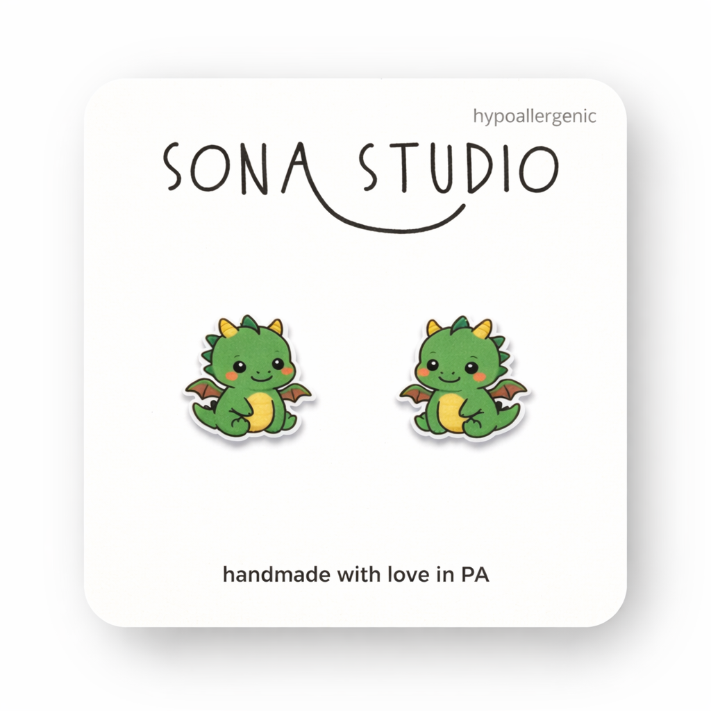 Dragon Cutie Earrings