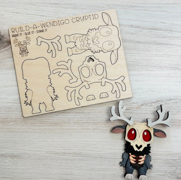 DIY Wendigo Magnet Kit