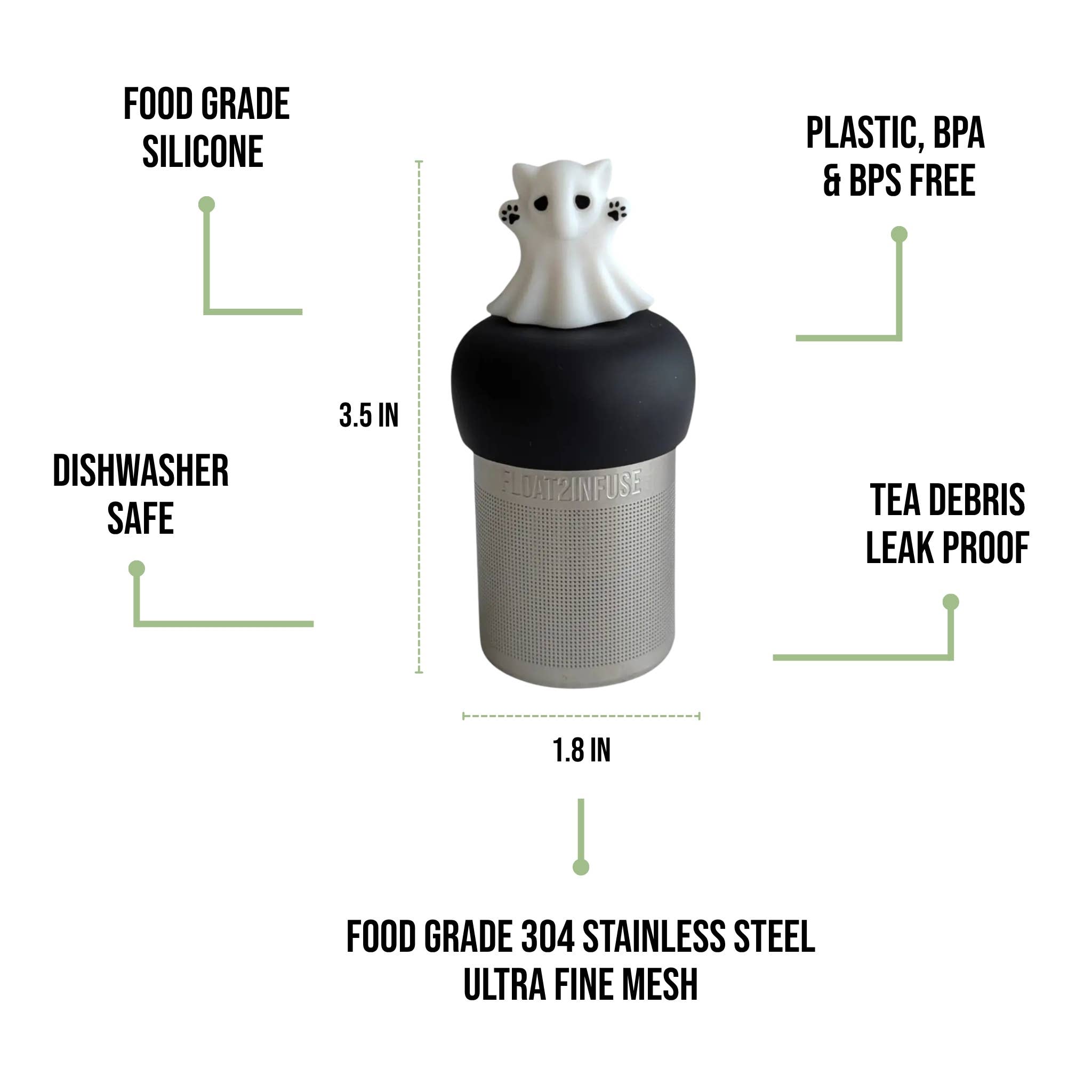 Ghost Cat | Floating Tea Infuser