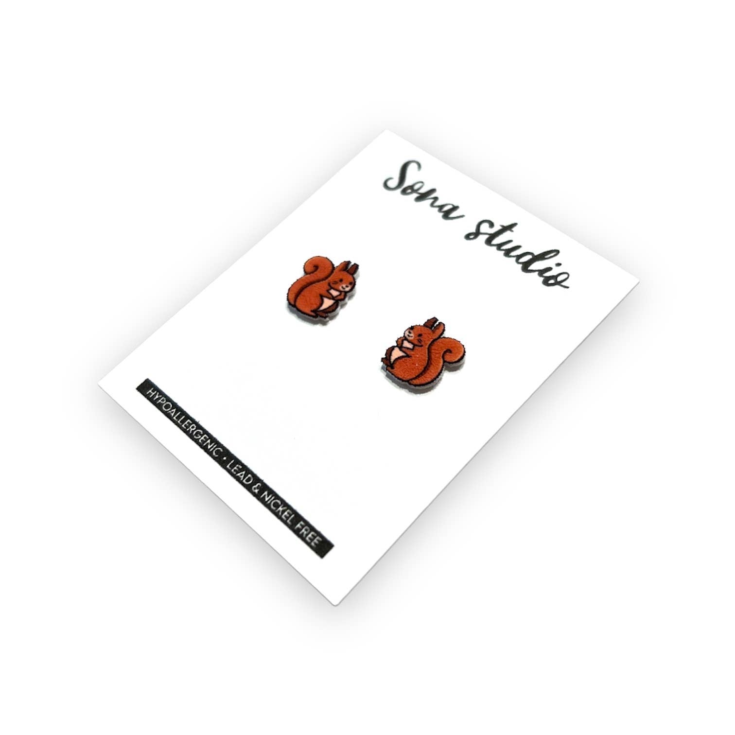 Squirrel Earrings