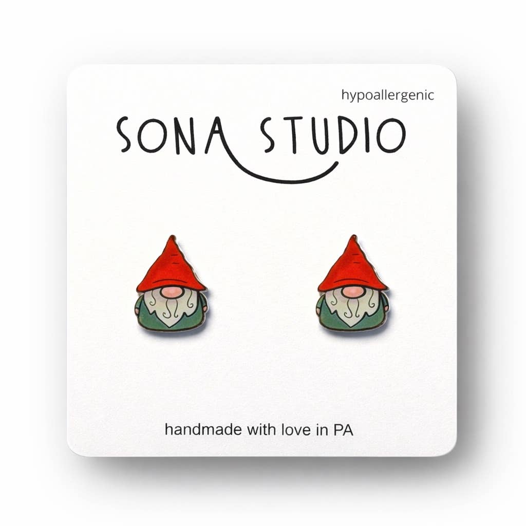 Gnome Earrings