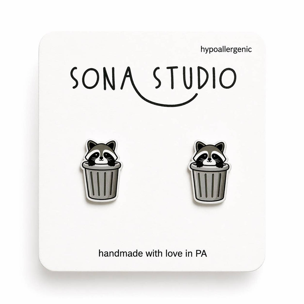 Trash Panda Earrings