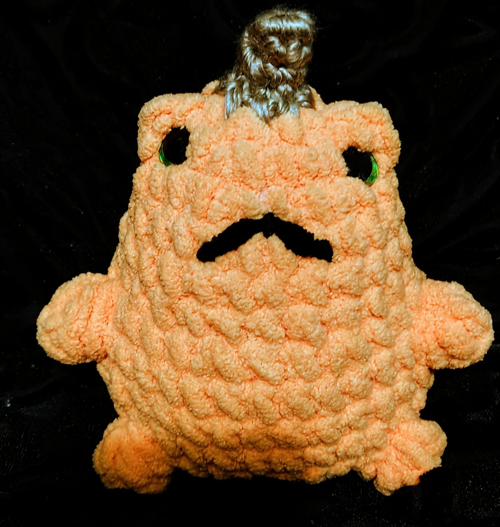 Grumpy Booty Toad – Weighted Crochet Plush
