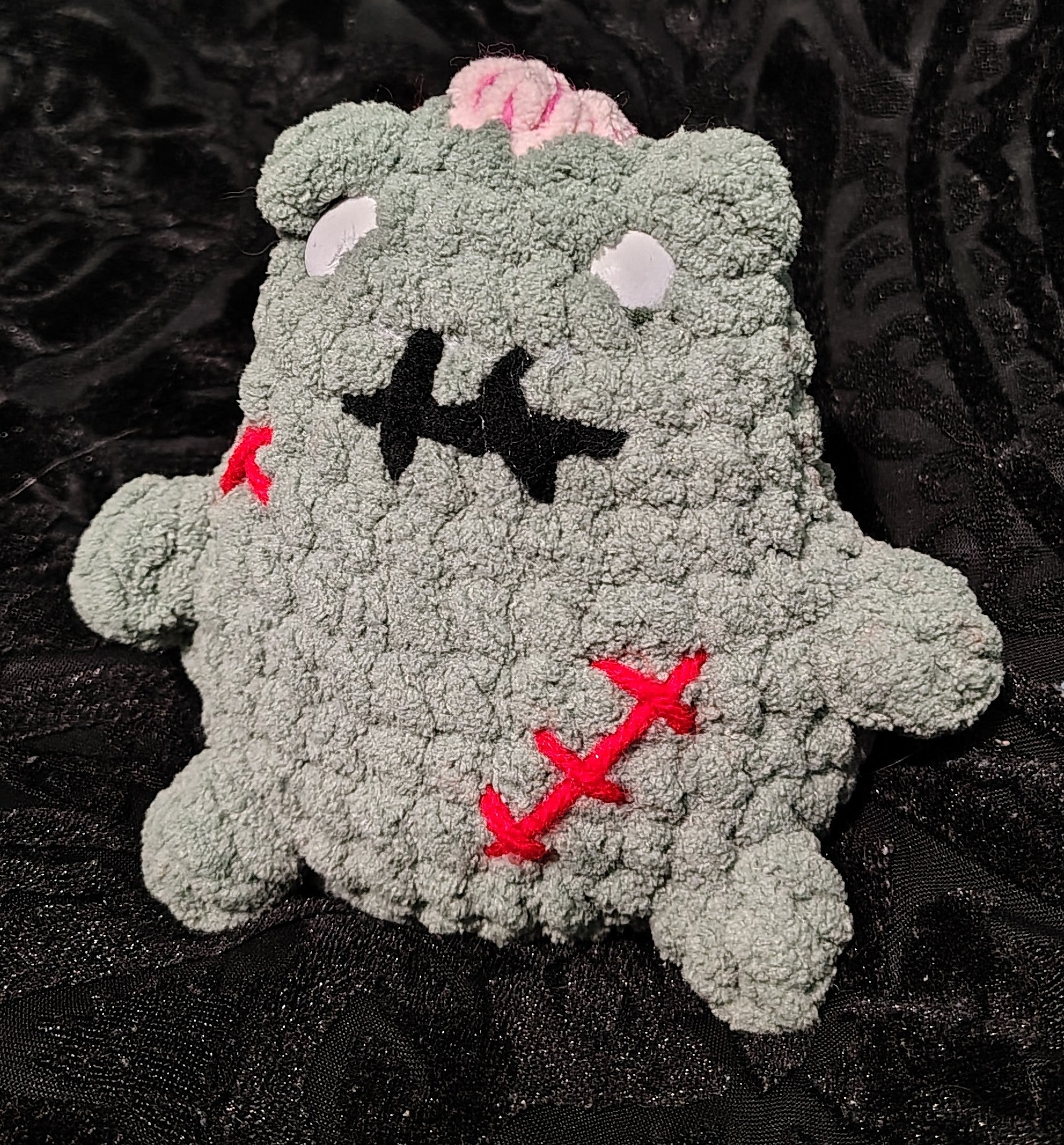 Grumpy Booty Toad – Weighted Crochet Plush