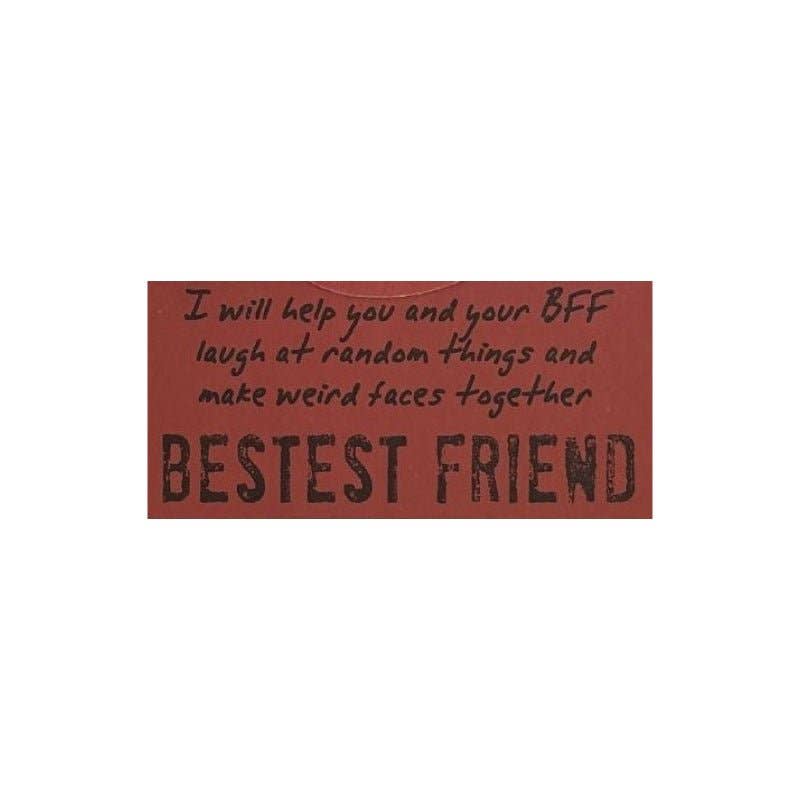 Bestest Friend Keychain