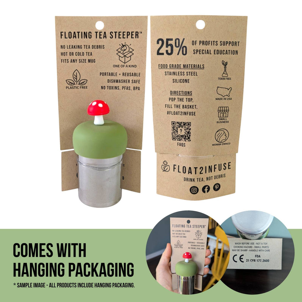 Mushroom | Floating Tea Steeper