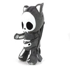 PLUSH SKLETON CAT BACKPACK