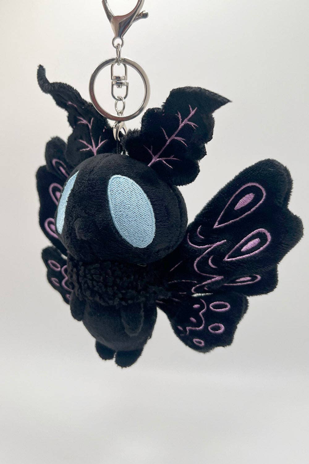 Lunar Moth Plush Keychain