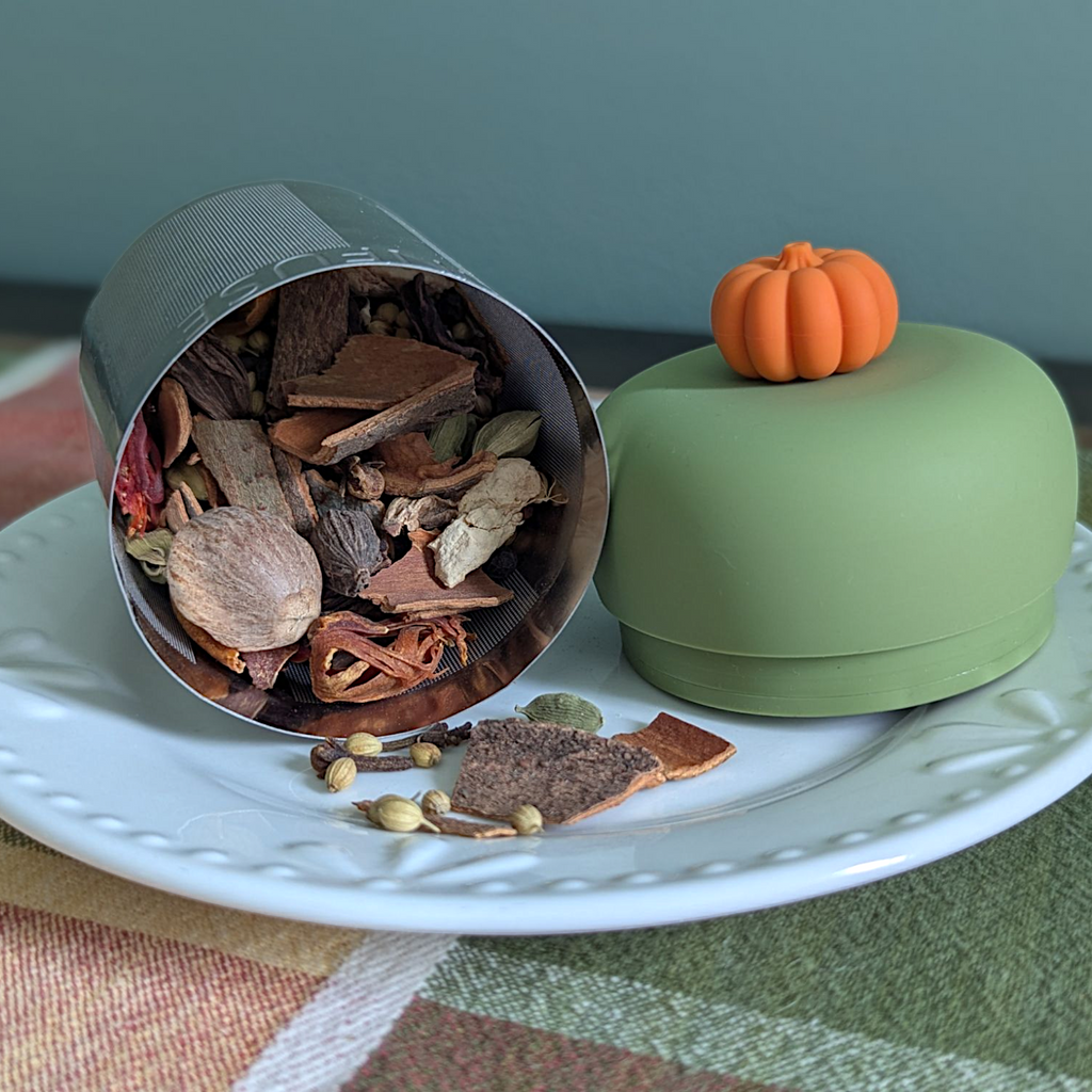 3D Pumpkin  Tea Pot Tea Infuser