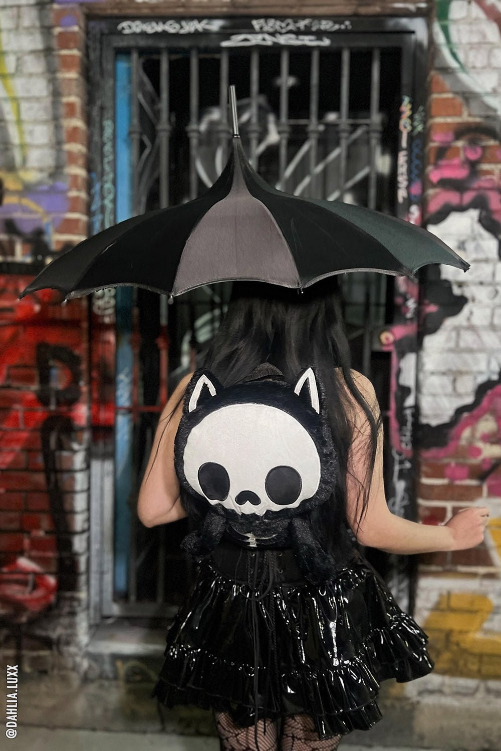 Batwing Pagoda Umbrella [MIDNIGHT BLACK]