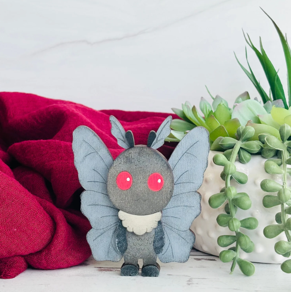 DIY Build a Mothman Magnet Kit