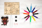 DIY Jersey Devil Cryptid Magnet Kit