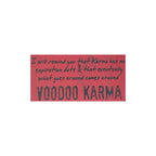 Voodoo Karma  Keychain