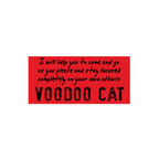 Voodoo Cat  Keychain