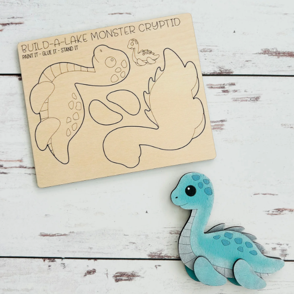 DIY Build a Lake Monster Magnet Kit