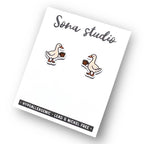 Silly Goose Earrings