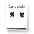Choose Violence Kitty Earrings