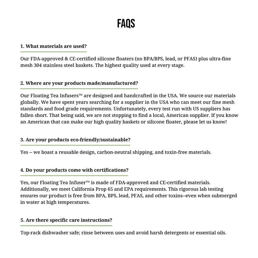 Mushroom | Floating Tea Steeper