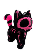 Bubblegum Skelekitty Plush Keychain