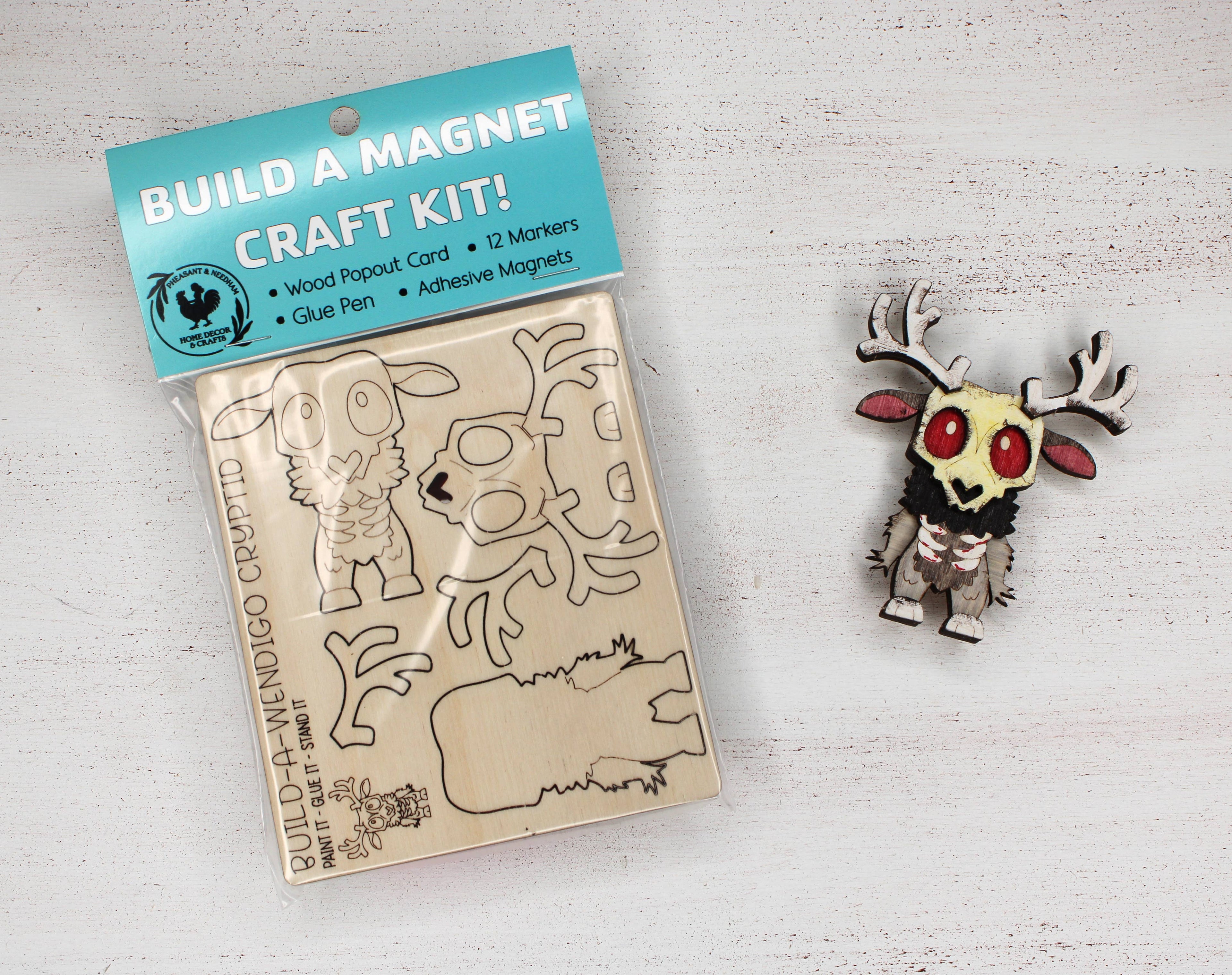 DIY Wendigo Magnet Kit