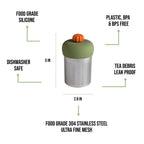 3D Pumpkin  Tea Pot Tea Infuser