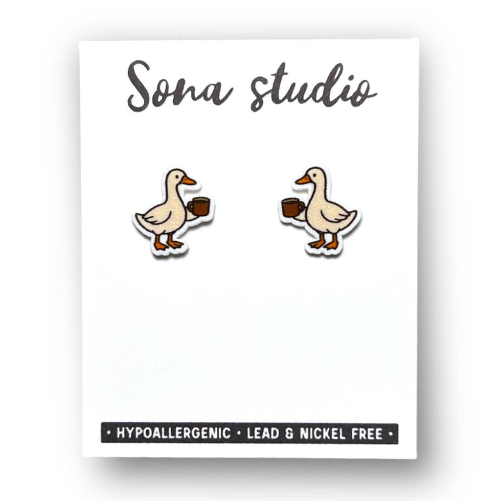 Silly Goose Earrings