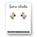 Silly Goose Earrings