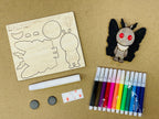 DIY Build a Mothman Magnet Kit
