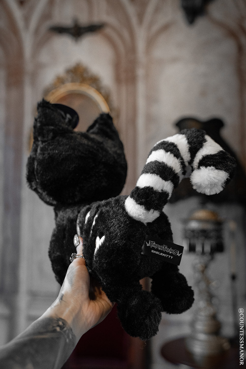 Skelekitty Plush Toy