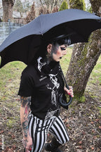 Wednesday Funeral Procession Umbrella [BLACK]