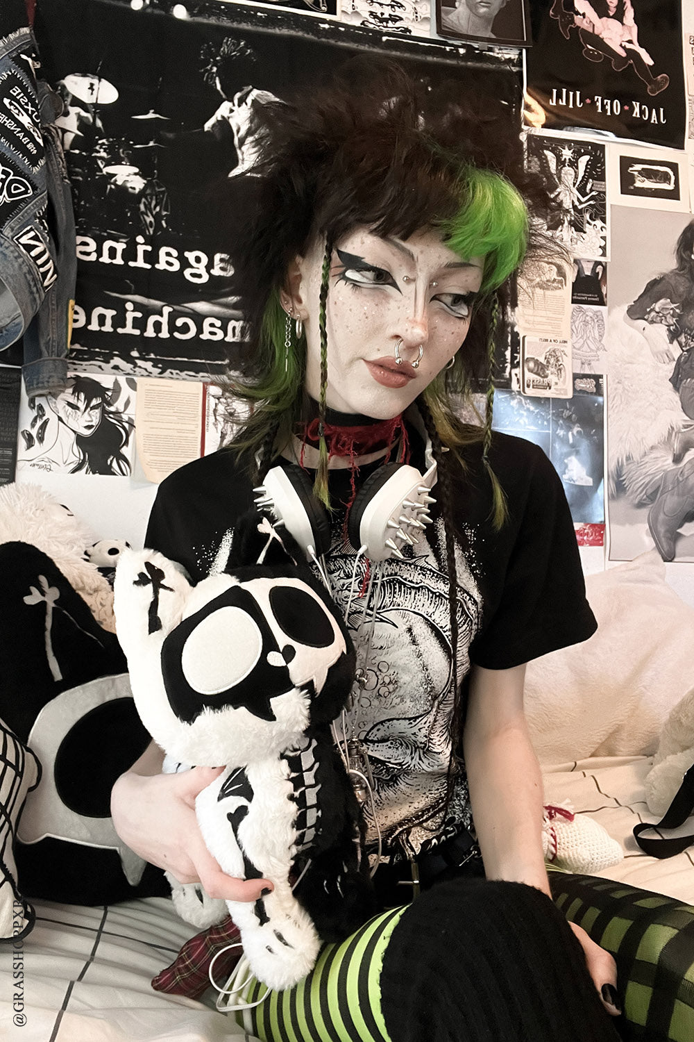 Splitzokitty Plush Toy [Black/White] [Limited Edition]
