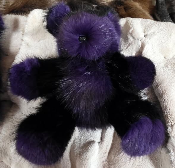 Real Fur Teddy Bear