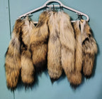 Authentic Real Animal Tail Keychain – Ethically Sourced Fur Accessory