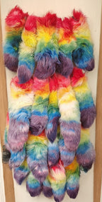 Authentic Real Animal Tail Keychain – Ethically Sourced Fur Accessory
