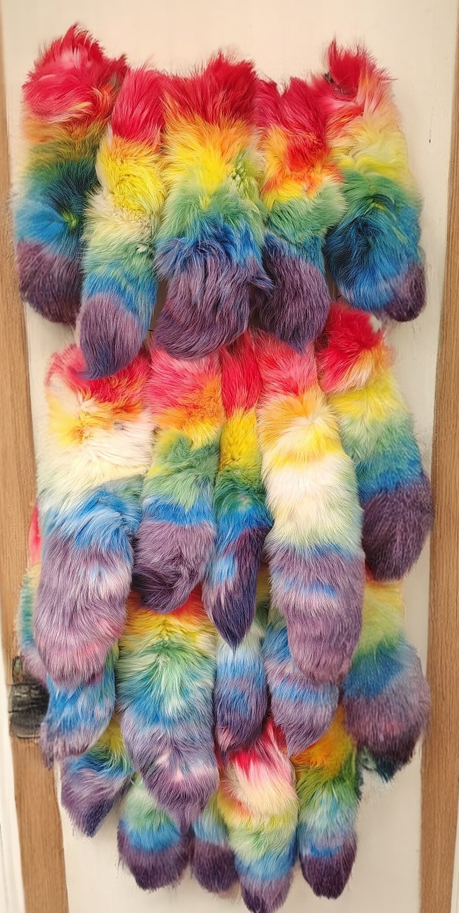 Authentic Real Animal Tail Keychain – Ethically Sourced Fur Accessory