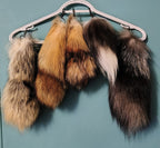 Authentic Real Animal Tail Keychain – Ethically Sourced Fur Accessory