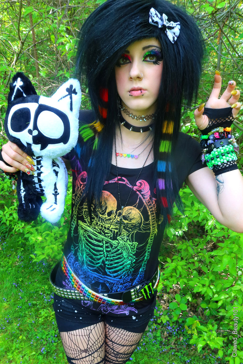 Splitzokitty Plush Toy [Black/White] [Limited Edition]