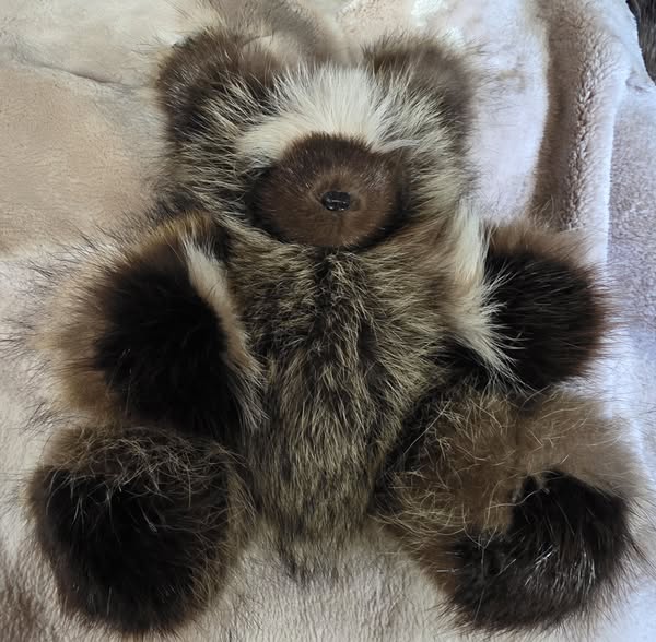 Real Fur Teddy Bear