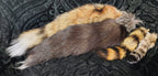Authentic Real Animal Tail Keychain – Ethically Sourced Fur Accessory