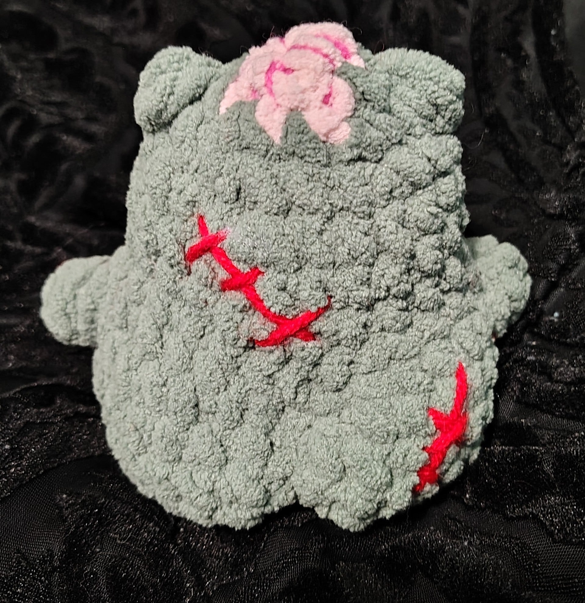 Grumpy Booty Toad – Weighted Crochet Plush